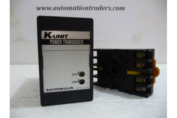K-Unit Power Transducer, KEHZ-21A-F, M-System, Made in Japan